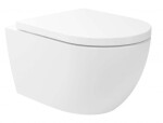 GEBERIT - Duofix Set předstěnové instalace, klozetu Oudee Vortex a sedátka softclose, tlačítko Delta50, matná černá SANI11CA5149B