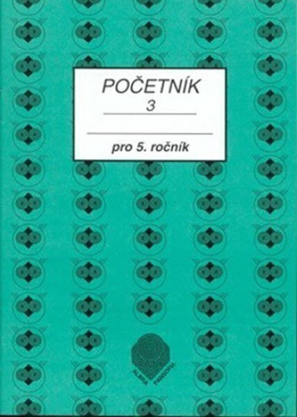 Početník pro 5. ročník ZŠ - 3.díl - Jiřina Brzobohatá