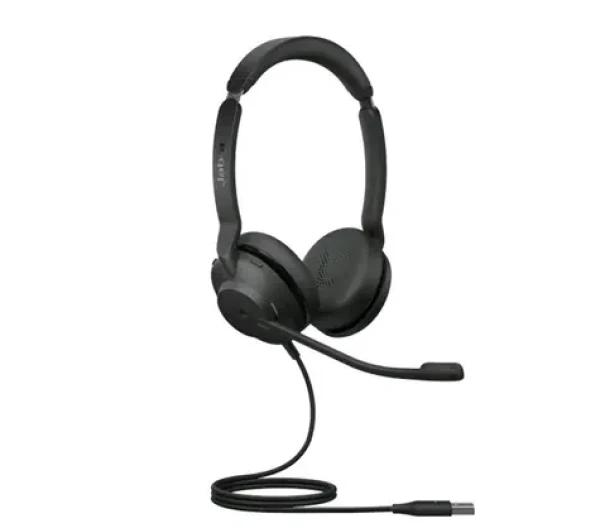 Jabra Evolve2 30 Stereo MS USB-A černá / stereo náhlavní souprava / mikrofon / USB-A (23089-999-979)