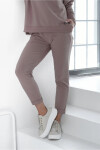 Dámské kalhoty LENA DARK MAROON S