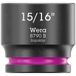 Wera 8790 B Impaktor 05005525001 vnější šestihran vložka pro nástrčný klíč 15/16 1 ks 3/8