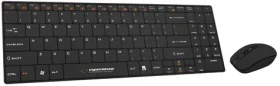 Esperanza EK122K černá / set bezdrátová klávesnice + optická myš / 2.4 GHz / USB přijímač / US layout / 1600 DPI / 4 tl. (EK122K)