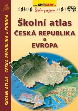 Školní atlas Česká republika Evropa