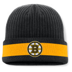 Fanatics Pánská zimní čepice Boston Bruins NHL A/CAP Beanie Cuff