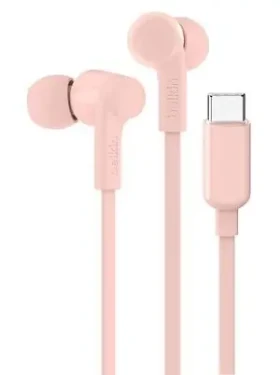 Belkin RockStar USB-C růžová / Kabel pro in-ear sluchátka / USB-C (G3H0002HQPKV2)