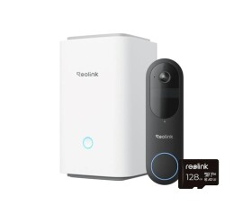 REOLINK bezpečnostní video zvonek D340B + Hub 1 + 128GB microSD EDF_525827