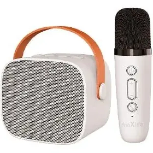 Maxlife MXKS-100 / Karaoke set / 6W / Bluetooth 5.0 / jack 3.5mm / bílá (BLUMCPMXKS100WH)