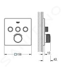 Grohtherm SmartControl Termostatická baterie 29126000