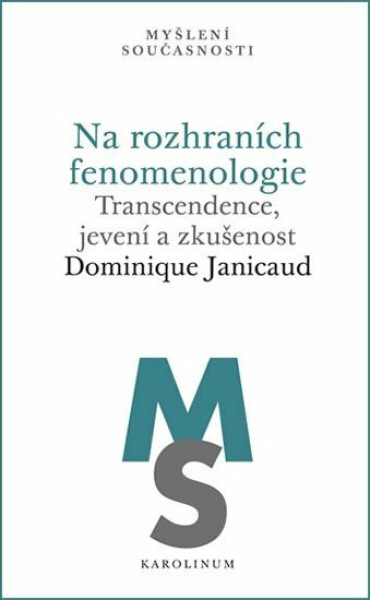 Na rozhraních fenomenologie - Dominique Janicaud