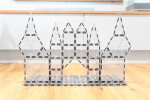 Connetix Connetix Tiles - Magnetická Stavebnice Průhledná Startovací Set 34 ks