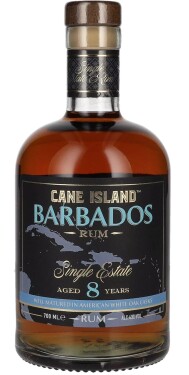 Cane Island Barbados 8y 43% 0,7 l (holá láhev)