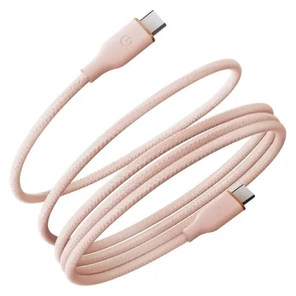 Energea Helix 60 růžová / Nabíjecí kabel / Magnetický / USB-C / USB-C / 60 W / 1,5 m (CBL-HX60-PNK150)