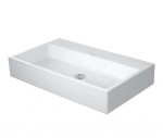 DURAVIT - Vero Air Umyvadlo 80x47 cm, bez přepadu, bez otvoru pro baterii, bílá 2350800079