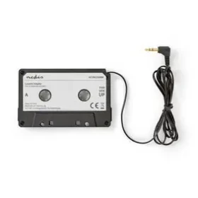 Nedis Car Audio Aux Cassette černá / Kazetový adaptér / 3,5 mm / Délka kabelu: 1.00 m (ACON2200BK)