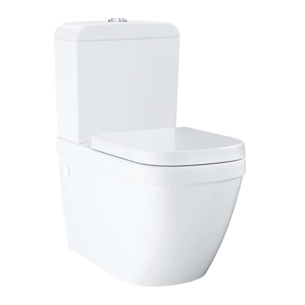 GROHE - Euro Ceramic WC kombi set s nádržkou a sedátkem softclose, rimless, alpská bílá 39462000