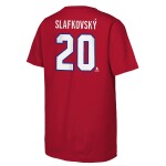 Outerstuff Dětské Tričko Juraj Slafkovsky Montreal Canadiens Flat Name Number Ctn Tee Velikost: Dětské let)