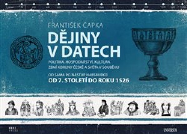 Dějiny v datech: Od 7. století do roku 1526 - Politika, hospodářství, kultura zemí Koruny české a světa v souběhu od Sáma po nástup Habsburků - František Čapka