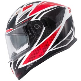 Přilba Givi 50.6F Stoccarda lesklá červená-černá-bílá (Fwwr)