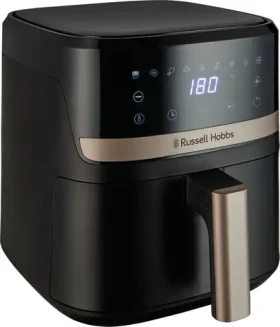 Russell Hobbs 27610-56 SatisFry Air černá / Horkovzdušná fritéza / 4,3 l (27610-56)