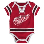 Outerstuff Dětské body Detroit Red Wings NHL Hockey Pro Creeper – Blank Velikost: 6 – 9 měsíců