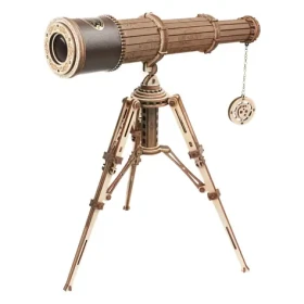 Robotime ROKR 3D Dřevěný teleskopický dalekohled ST004 314 ks