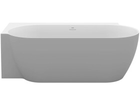 RAVAK - Freedom Corner II Tec Vana 175x86 cm, levá, Smoke Grey/bílá CC91500000