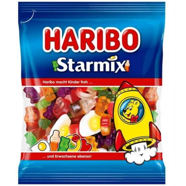 Haribo Starmix želé a pěnové bonbóny s ovocnou příchutí 175 g