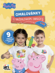 Omalovánky nažehlovacími obrázky Prasátko Peppa