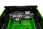 Mamido Elektrické autíčko Mercedes G63 AMG 2x24V 4x200W XXL + MP4 lakované zelené
