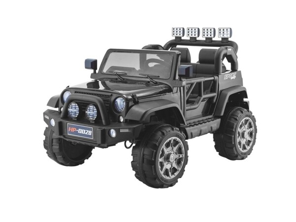 Mamido Dětské elektrické autíčko Jeep HP012 černé