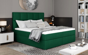 Boxspring Glossy Rozměr: 145 x 210 cm, látka: Kronos 19