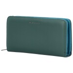 Trendy dámská koženková peněženka MaxFly Gelbert, modrá