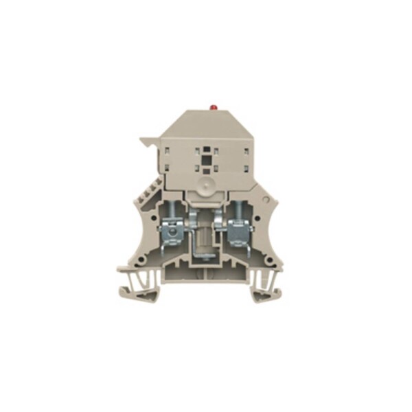 Weidmüller 1119840000 jisticí řadová svorka šroubovací Tmavě béžová 10 ks