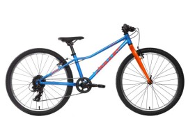 Dětské kolo Amulet Fun SH SMU 24", model 2025, barva briliant blue/orange