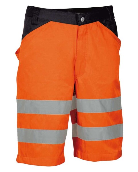 Reflexní pracovní kraťasy COFRA MIRANTE Barva: Reflexní oranžová, Velikost: 4XL (CAMIRANTE_02_4XL)