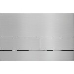 CERANO - Kompletní WC set Profi/Cronus Standard - bílá lesklá - WC tlačítko Line/Nerez - předstěnová instalace - 59,3x38,4 CER-259512
