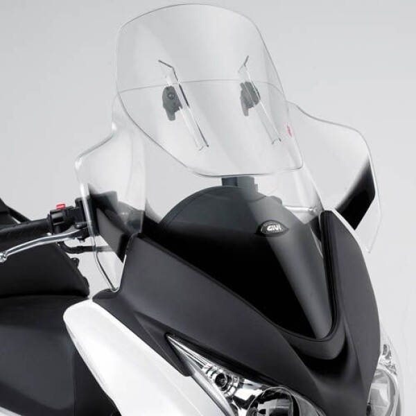 Af318 plexi čiré Honda SW-T 400 (09-17), nastavitelné v rozsahu vxš660-780x660 mm