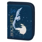 BAAGL Školní penál klasik dvě chlopně Harry Potter Bradavice / 15x20x3 cm (A-31394)
