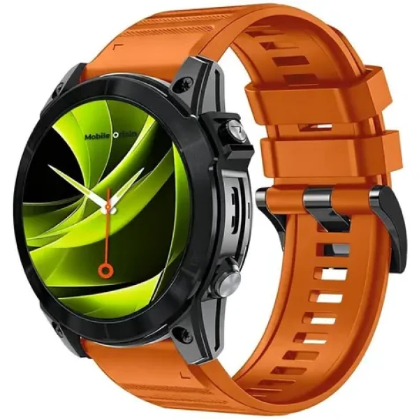 Mobile Origin Easy Strap Silicone Watch silikonový řemínek pro Garmin QuickFit 26mm oranžová (MO-ESS-26-ORG)
