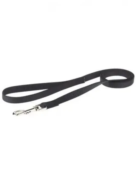 AnimALL Vodítko popruhové černé 120 cm/15 mm (113271)