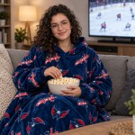 TipTrade Mikinová deka Washington Capitals NHL Velikost: M