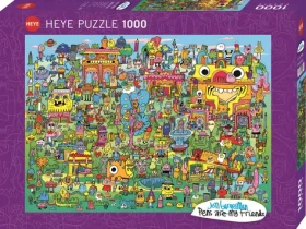 HEYE Puzzle Pens are my Friends: Doodle Village