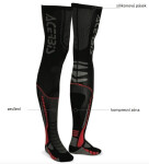 Nadkolenky Acerbis X Leg Pro černá/žlutá černá/žlutá Xxl