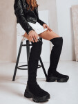 Dámské ponožkové boty černé FashionStreet ZY1321 41