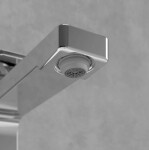 VILLEROY & BOCH - Architectura Square Umyvadlová baterie s výpustí Push-Open, AquaSmart, chrom TVW12500200061