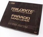 Džíny na motorku Trilobite Parado monolayer Aaa slim fit black - 40 / modrá