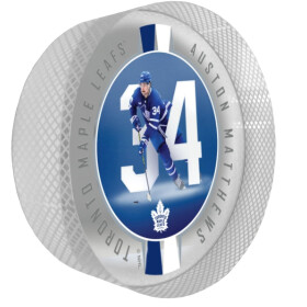 Mustang Puk Toronto Maple Leafs NHL Crystal Breakout - Auston Matthews