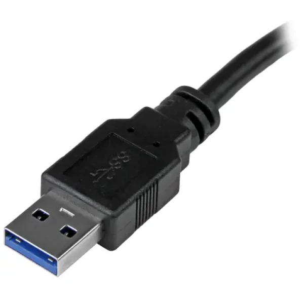 StarTech USB 3.1 Gen2 na SATA černá / Adaptér / 0,5 m / ASMedia ASM1351 / napájený (USB312SAT3CB)