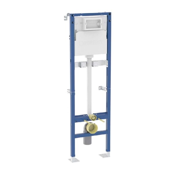 GEBERIT - Duofix Montážní prvek pro výlevku, 175 cm, splachovací nádržka pod omítku Delta 12 cm, nástěnná armatura na omítku 111.569.00.2