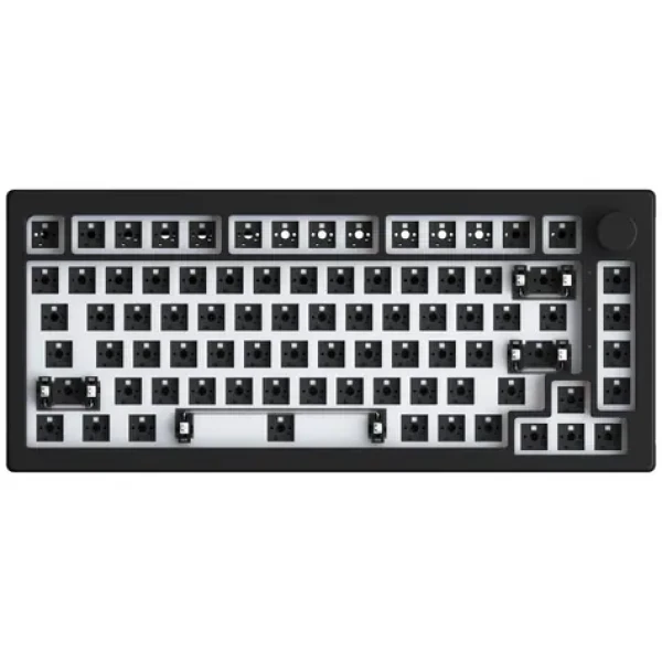 Akko 5075S RGB QMK Barebone černá / Tělo klávesnice / formát 75% / ISO Layout (6925758628860)